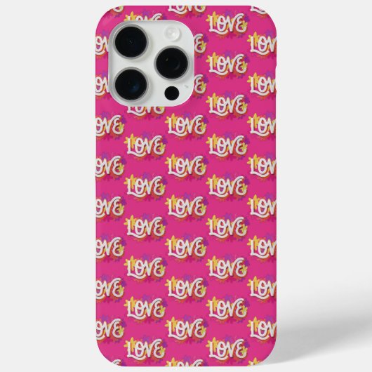 愛 Case-Mate iPhoneケース (裏面)