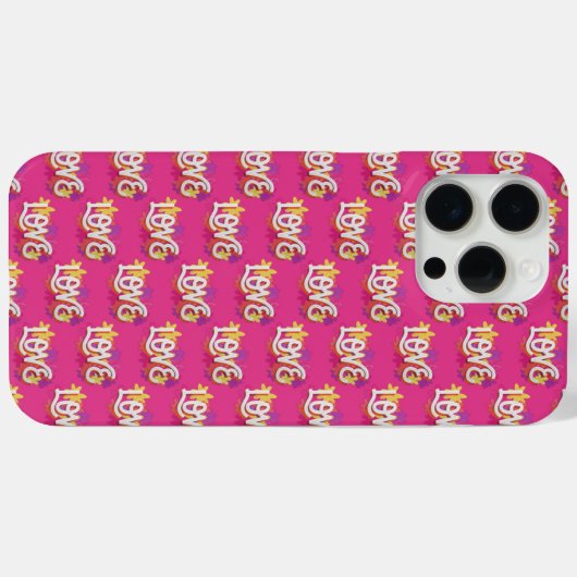 愛 Case-Mate iPhoneケース (裏面 (横))