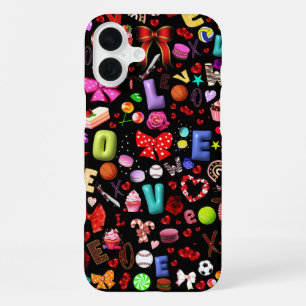 愛 iPhone 16 PLUSケース