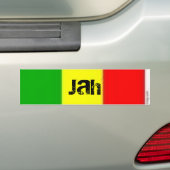 愛、Jah バンパーステッカー (車上)