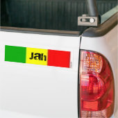愛、Jah バンパーステッカー (トラック上)