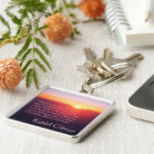 愛- Kahlil Gibran著予言者 キーホルダー (側面)