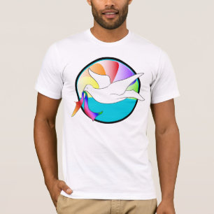愛(LGBTIQ)の鳩 Tシャツ