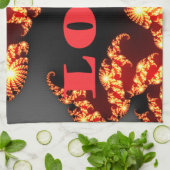 愛.png キッチンタオル (折り畳み)