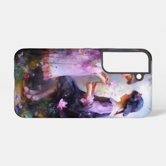 愛 SAMSUNG GALAXYケース (裏面横)