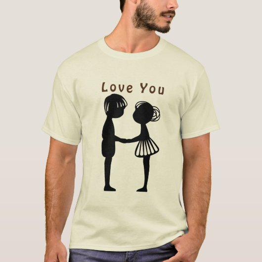 愛 Tシャツ (正面)