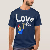 愛 Tシャツ (正面)