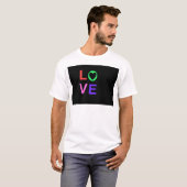 愛 Tシャツ (正面フル)