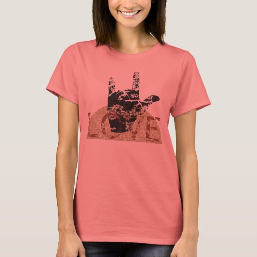 愛 Tシャツ (正面)