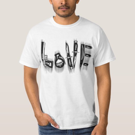 愛 Tシャツ (正面)