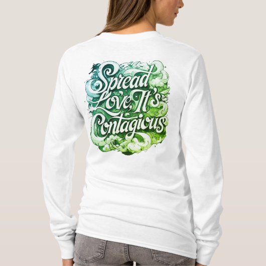 愛 Tシャツ (裏面)