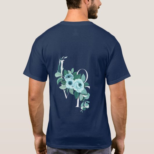 愛 Tシャツ (裏面)