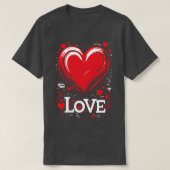 愛 Tシャツ (デザイン正面)