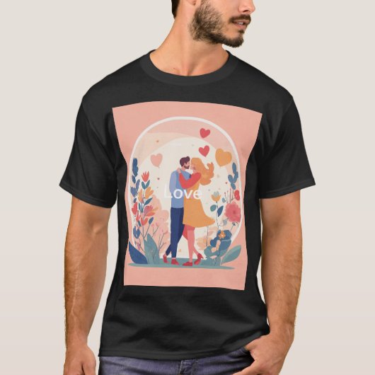 愛 Tシャツ (正面)