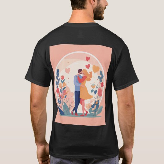 愛 Tシャツ (裏面)