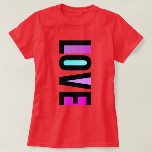 愛 Tシャツ (デザイン正面)