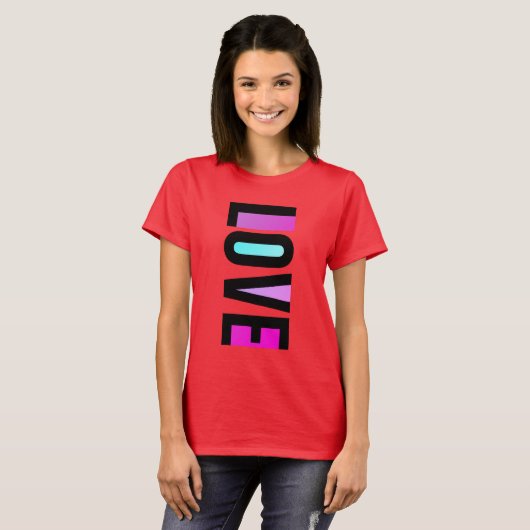 愛 Tシャツ (正面フル)