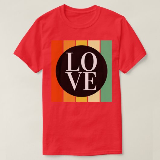 愛 Tシャツ (デザイン正面)