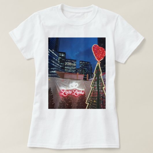 愛 Tシャツ (デザイン正面)