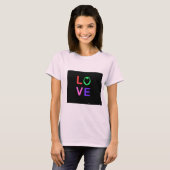 愛 Tシャツ (正面フル)