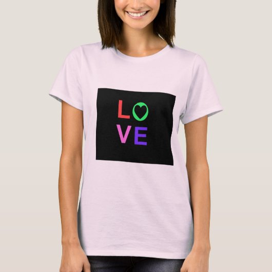 愛 Tシャツ (正面)