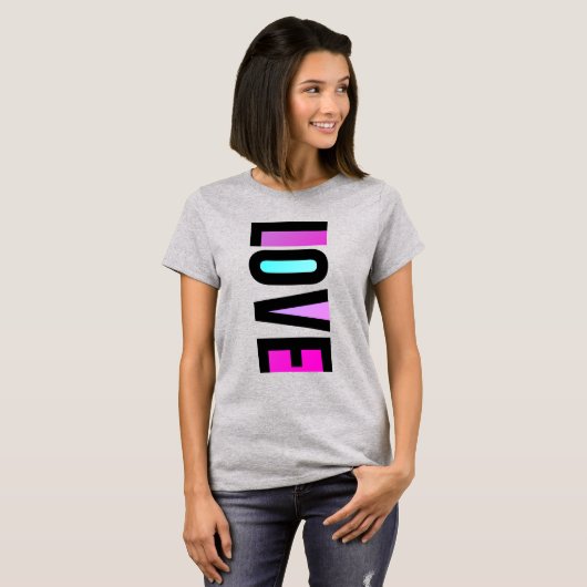 愛 Tシャツ (正面フル)