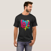 愛 Tシャツ (正面フル)