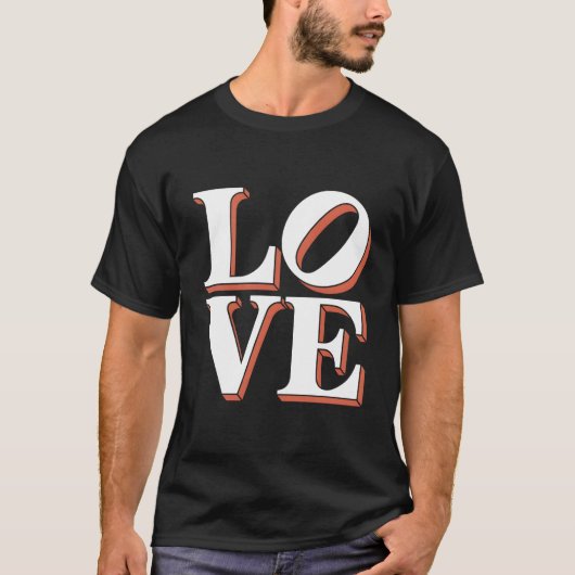 愛 Tシャツ (正面)