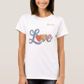 愛 Tシャツ (正面)