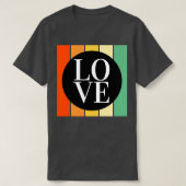 愛 Tシャツ (デザイン正面)