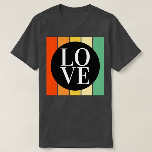 愛 Tシャツ (デザイン正面)