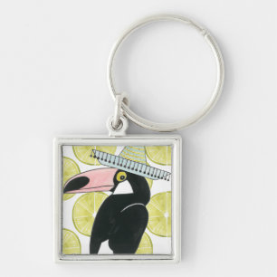 愛 Toucanソンブレロについてのタコスは キーホルダー