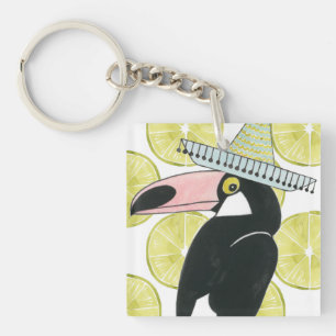 愛  Toucanソンブレロについてのタコスは キーホルダー