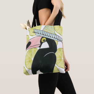 愛 Toucanソンブレロについてのタコスは トートバッグ