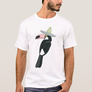 愛 Toucanソンブレロについてのタコスは Tシャツ