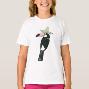 愛  Toucanソンブレロについてのタコスは Tシャツ