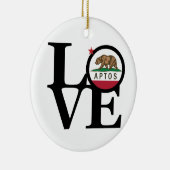 愛Aptos セラミックオーナメント (右)