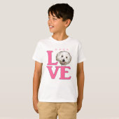 愛Bichon Frise Tシャツ (正面フル)