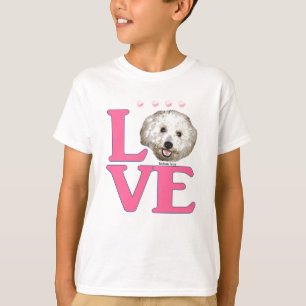 愛Bichon Frise Tシャツ