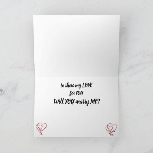 愛CAを示すには「ハートの列」だけでは不十分 カード (内部)