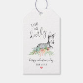 愛Deearly Kids Classroomバレンタインパーティー ギフトタグ (正面)