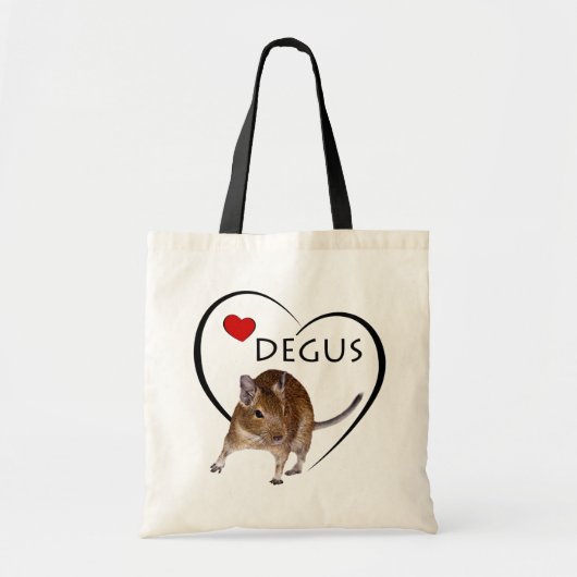 愛Degusのバッグ トートバッグ (正面)