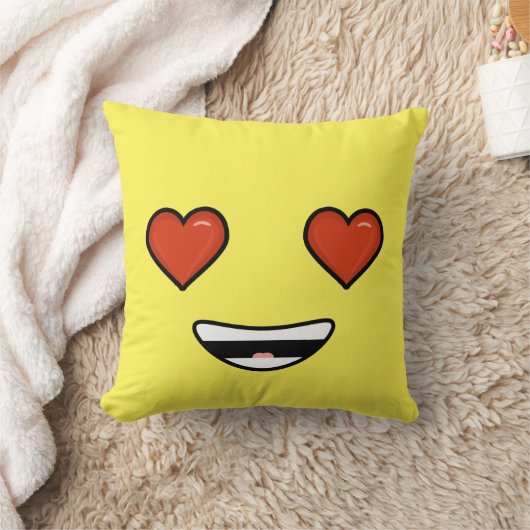 愛Emoji クッション (ブランケット)