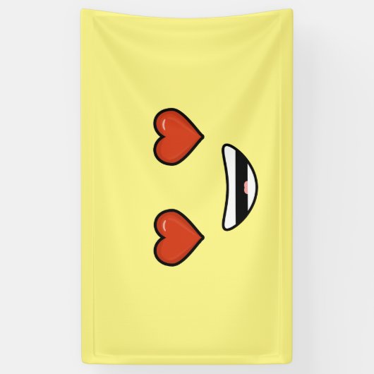 愛Emoji 横断幕 (縦)