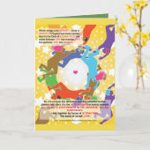 愛FEST カード (黄色い花)