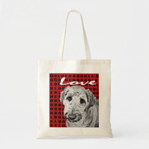 愛Goldendoodles トートバッグ