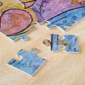 愛Hamsa ジグソーパズル (側面)