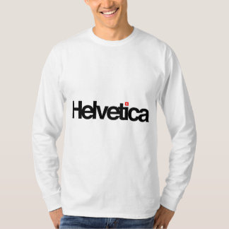 愛Helveticaフード付き Tシャツ