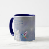 愛HUMMINGBIRDS非常に私は非常に多くのおもしろい引用文 マグカップ (正面左)