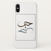 愛iPhoneの場合 Case-Mate iPhoneケース (裏面)